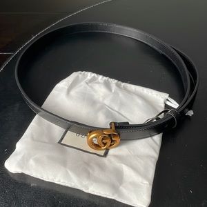 Small GG Marmont belt with dust bag Gucci